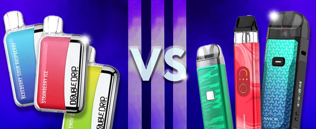 Double Drip Disposables vs Traditional Vapes: Which is Right for You?