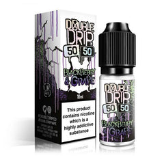 double drip blackberry grape e liquid 10ml